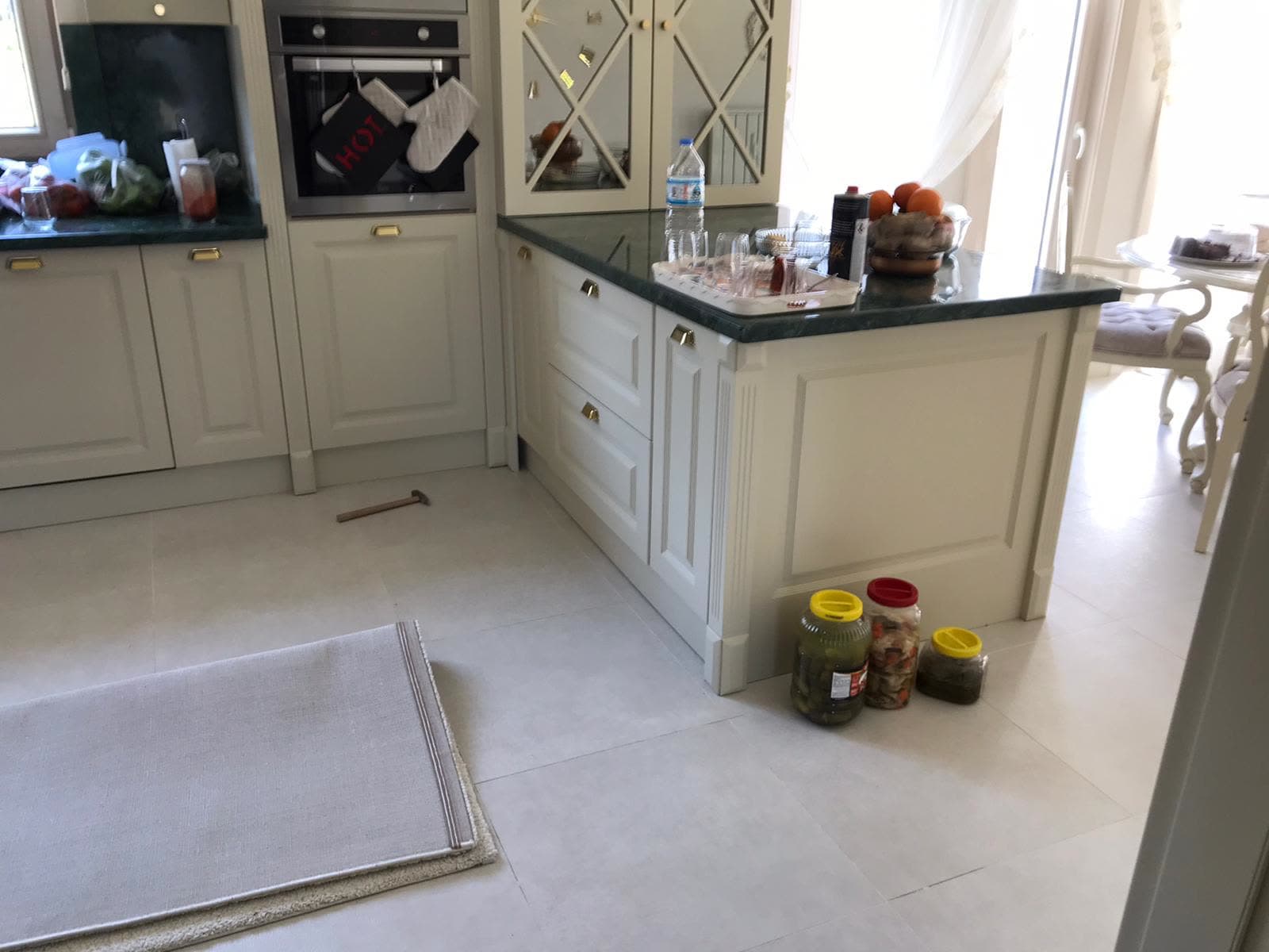 Mutfak ada birimi montaj sonrası